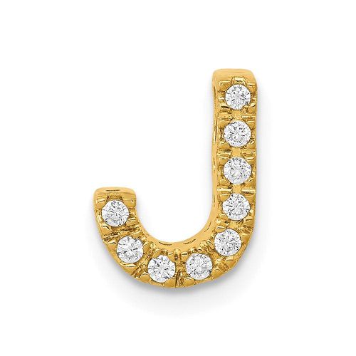 K Diamond Initial J Charm - Jewelry - Modalova