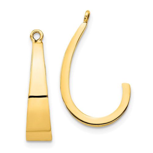 K Polished J-Hoop Earring Jackets - Jewelry - Modalova