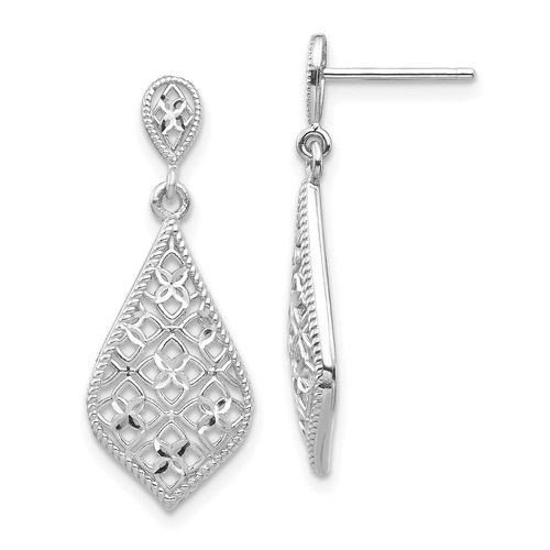 K White Gold Dangle Earrings - Jewelry - Modalova