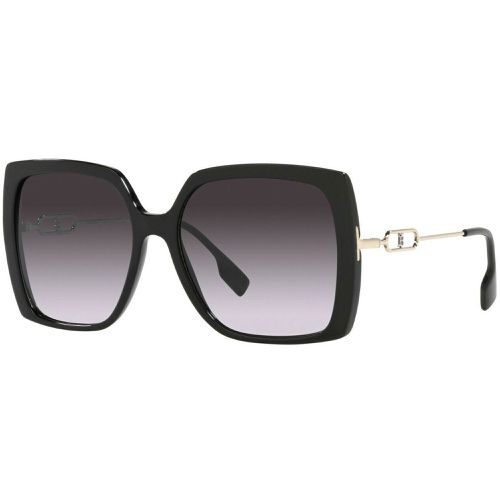Women's Sunglasses - Luna Black Frame Grey Gradient Lens / BE4332 30018G - BURBERRY - Modalova