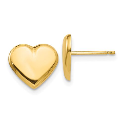 K Heart Post Earrings - Jewelry - Modalova
