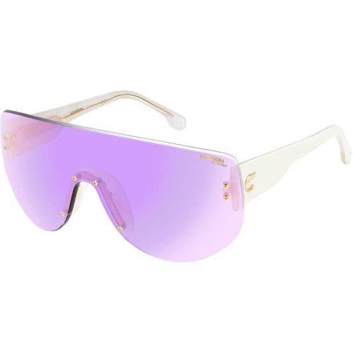 Unisex Sunglasses - Flaglab 12 Multilayer Violet Mirrored Lens Frame / 565039 - Carrera - Modalova