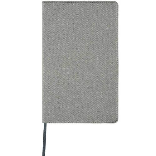 Notebook - Harris Tweed Cover Medium A5, Blank, Oyster Grey / QC8D9-628 - Castelli - Modalova