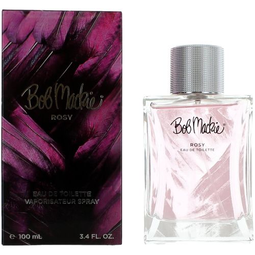 Women's Eau De Toilette Spray - Elegant Rosy Floral Fragrance, 3.4 oz - Bob Mackie - Modalova