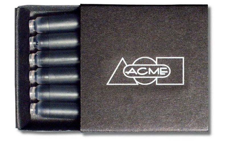 Fountain Pen Cartridge - Black Ink, Pack of 6 / PREFCARTBK - ACME - Modalova