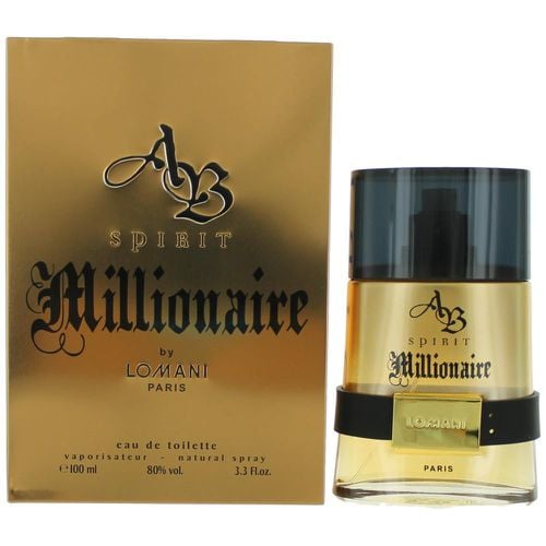 AB Spirit Millionaire by , 3.3 oz Eau De Toilette Spray for Men - Lomani - Modalova