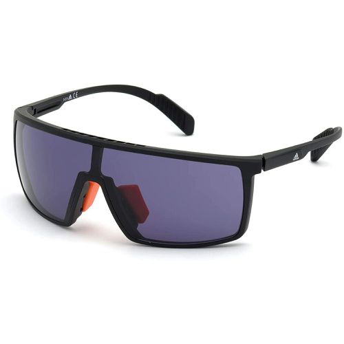 Unisex Sunglasses - Full Rim Plastic Frame Smoke Lens / SP0004 02A - Adidas - Modalova