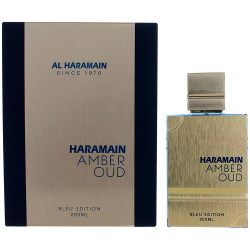 Unisex Eau De Parfum Spray - Amber Oud Blue Edition Elegance, 6.7 oz - Al Haramain - Modalova