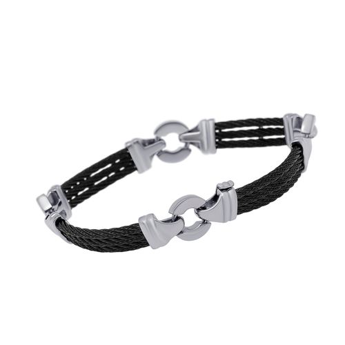 Stainless Steel Cable Bracelet 06-12-9300-00 - Alor - Modalova