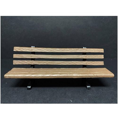 Accessory Set - Park Bench Blister Pack for 1/18 Models, 2 Piece - American Diorama - Modalova