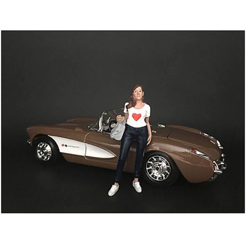 Figurine - Ladies Night Elle for 1/18 Scale Models Blister Pack - American Diorama - Modalova