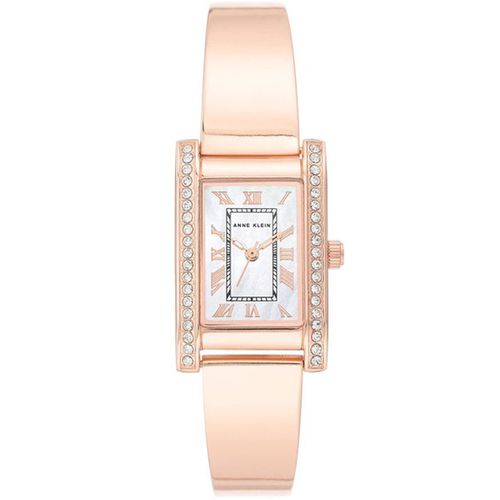 Women's Watch Quartz Rose Gold Tone Bracelet Crystal 3112MPRG - Anne Klein - Modalova