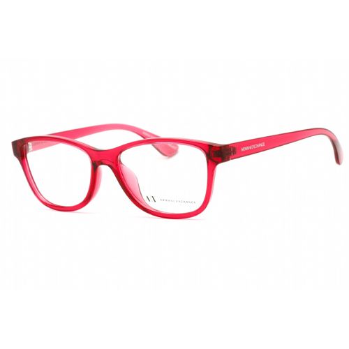 Women's Eyeglasses - Transparent Pink Plastic Frame / 0AX3082U 8254 - Armani Exchange - Modalova