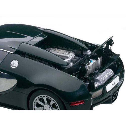 Scale Car Bugatti EB Veyron Centenaire Racing Green Malcolm Campbell - Autoart - Modalova