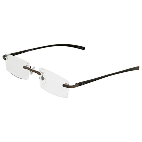Unisex Eyeglasses - AL Readers Rimless +1.50, Matte Gun/Black / 2288-99-15 - B+D - Modalova