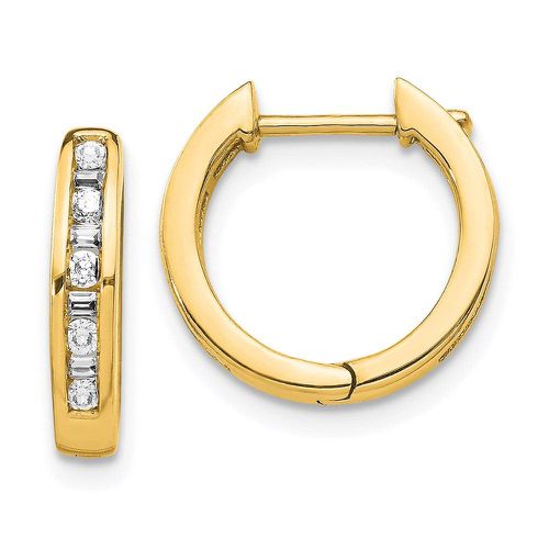 K Diamond Hoop Earrings - Jewelry - Modalova