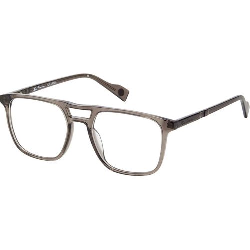 Men's Eyeglasses - Demo Lens Grey Square Shape Plastic Frame / BSMILL C01 - Ben Sherman - Modalova