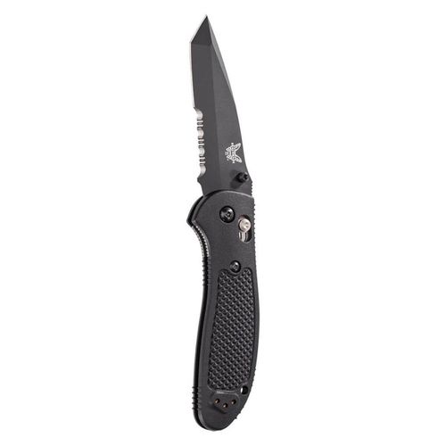 Folding Knife - Griptilian Tanto Serrated Edge Black Blade / 553SBK - Benchmade - Modalova