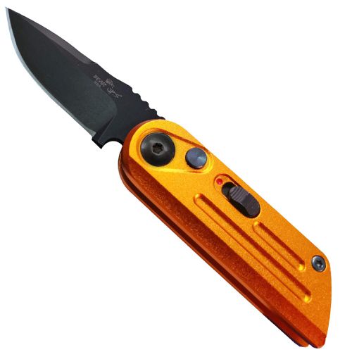 Knife - Auto Bold Action XIV Orange Sandvik Blade / BSAC-1400-ALOR-B - Bear & Son - Modalova