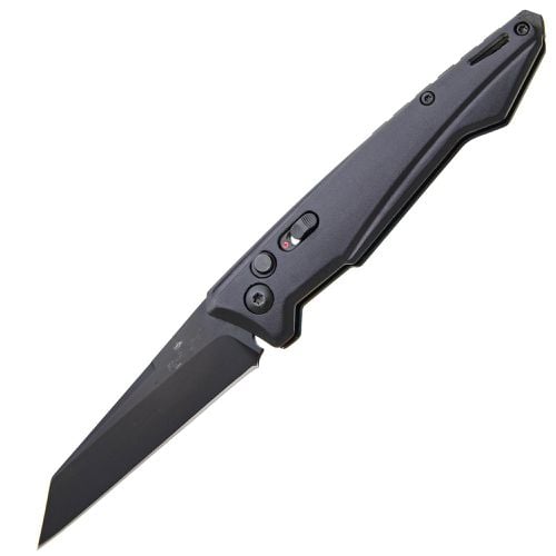 Knife - Auto Bold Action XV Black Handle Sandvik Blade / BSAC-1500-ALBK-B - Bear & Son - Modalova