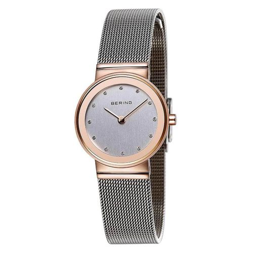 Classic Women's Quartz Mesh Bracelet Watch - Bering - Modalova