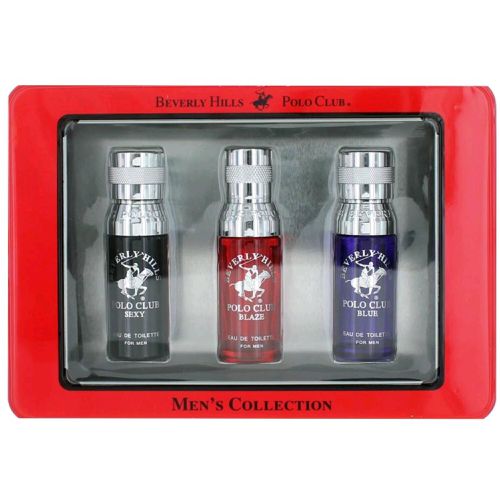 Men's Mini Variety Set - Red Body Spray Collection, 3 Pc - Beverly Hills Polo Club - Modalova