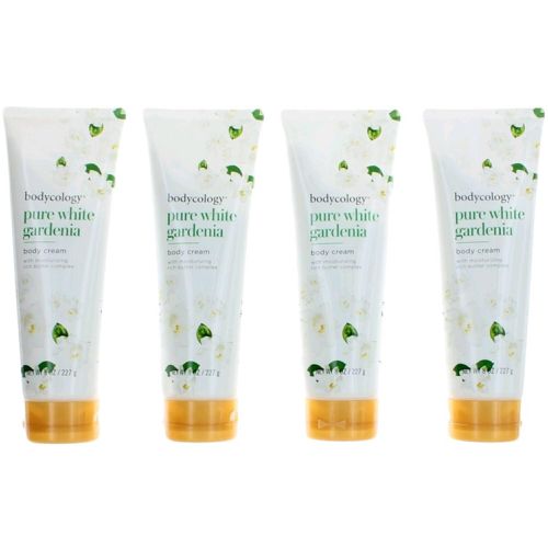 Women's Body Cream - Pure White Gardenia 8 oz Moisturizing, Pack of 4 - Bodycology - Modalova
