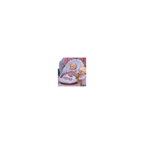 Blonde Newborn Baby Porcelain Figurine - Jewelry - Modalova
