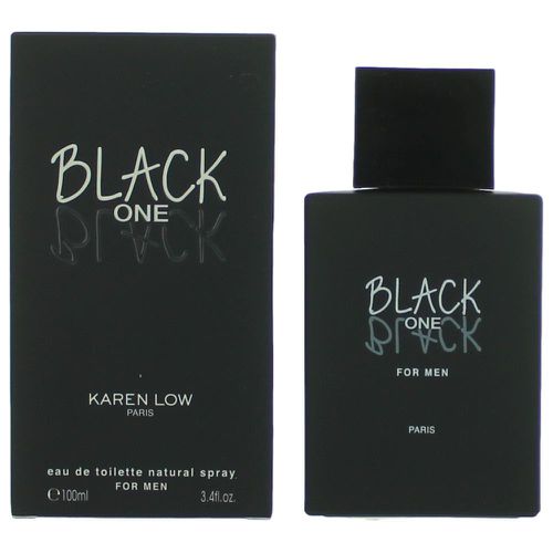 Black One Black by , 3.4 oz Eau De Toilette Spray for Men - Karen Low - Modalova