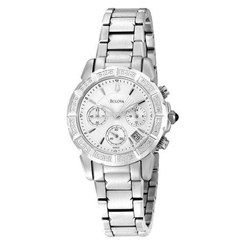 R138 Women's Diamond Wintermoor Chronograph Watch - Bulova - Modalova