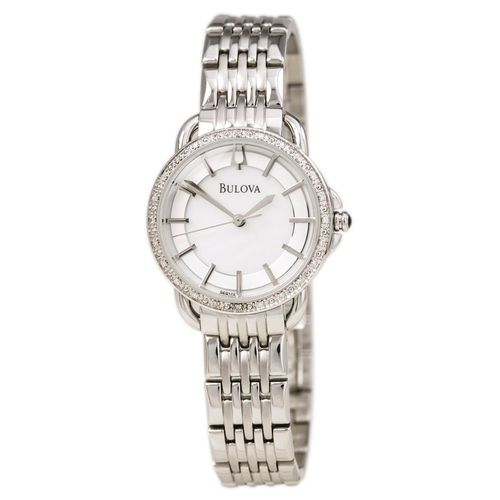 R146 Women's Quartz Stainless Steel Diamond Watch - Bulova - Modalova