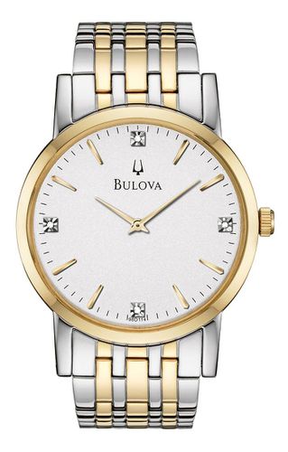 Bulova 98D114 Men's Diamond Watch - Bulova - Modalova