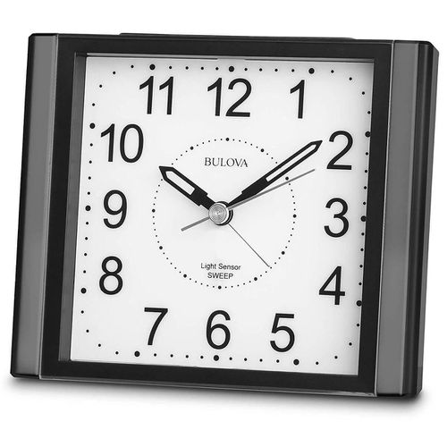 Alarm Clock - Moonbeam White Dial, Gunmetal / B1872 - Bulova - Modalova