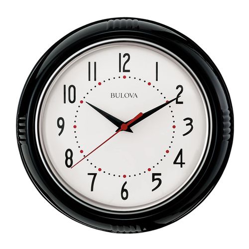 C4856 Kitchen Plus Beige Dial Quartz Wall Clock - Bulova - Modalova