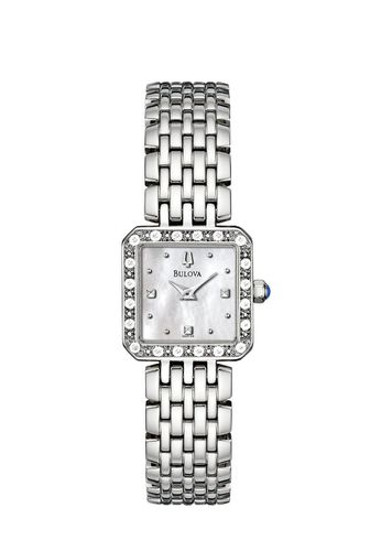 Ladies Diamond MOP Watch 96R128 - Bulova - Modalova