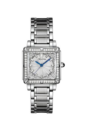 Ladies Diamond Sapphire Watch 96R129 - Bulova - Modalova