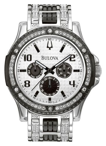 Bulova Men's Crystal Watch 98C005 - Bulova - Modalova