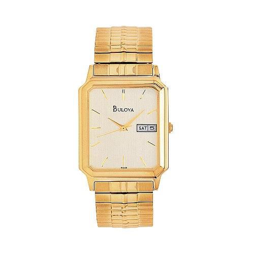 Men's Bracelet Gold Watch 97C28 - Bulova - Modalova