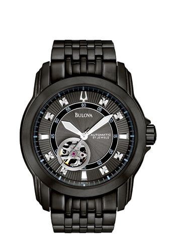 Men's BVA Series 100 Automatic Diamond Watch 98D110 - Bulova - Modalova