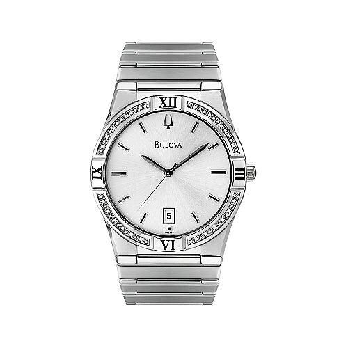 Bulova Men's Diamond Watch 96E100 - Bulova - Modalova