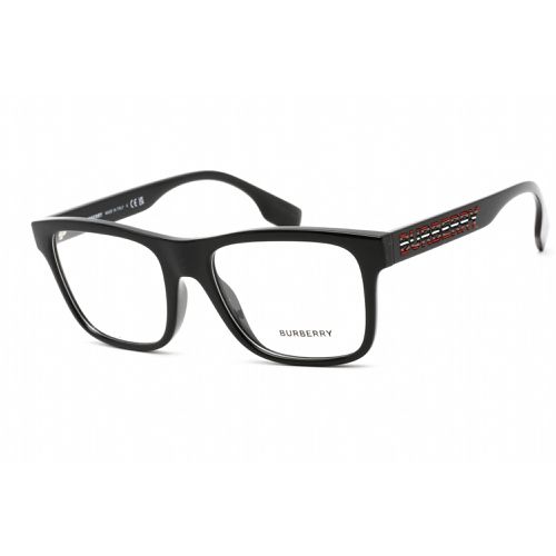Unisex Eyeglasses - Clear Demo Lens Black Plastic Square Frame / 0BE2353 3001 - BURBERRY - Modalova