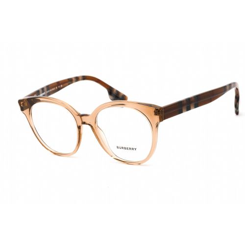 Unisex Eyeglasses - Clear Lens Brown Plastic Round Shape Frame / 0BE2356 3992 - BURBERRY - Modalova