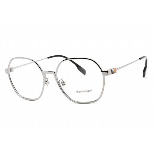 Unisex Eyeglasses - Full Rim Hexagon Gunmetal Metal Frame / 0BE1379D 1003 - BURBERRY - Modalova