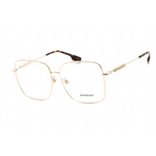 Unisex Eyeglasses - Full Rim Light Gold Rectangular Frame / 0BE1378D 1109 - BURBERRY - Modalova