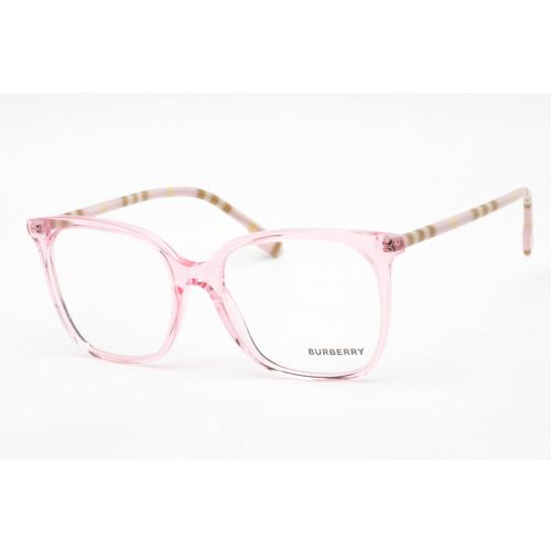 Women's Eyeglasses - Clear Demo Lens Pink Plastic Square Frame / 0BE2367 4020 - BURBERRY - Modalova