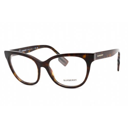 Women's Eyeglasses - Full Rim Dark Havana/Check Brown Frame / 0BE2375 3002 - BURBERRY - Modalova