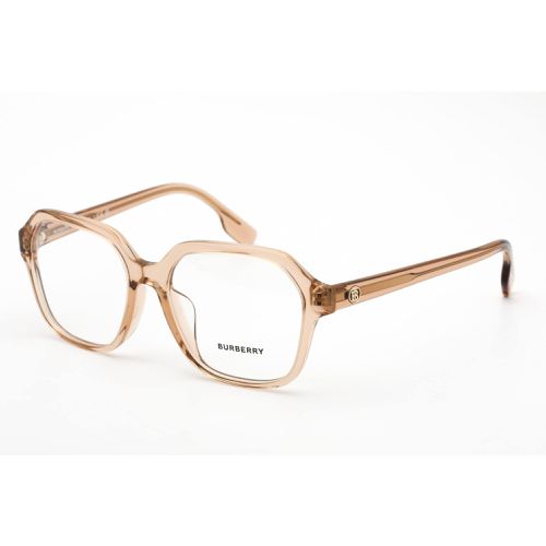 Women's Eyeglasses - Full Rim Hexagon Peach Plastic Frame / 0BE2358F 3358 - BURBERRY - Modalova