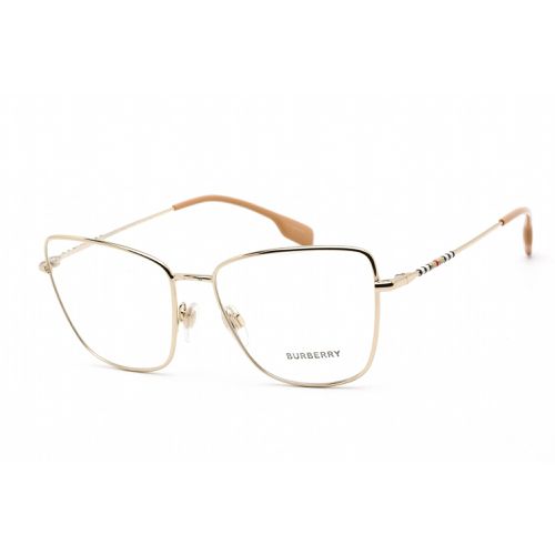 Women's Eyeglasses - Light Gold Metal Cat Eye Shape Frame / 0BE1367 1338 - BURBERRY - Modalova