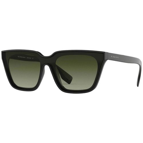 Women's Sunglasses - Black Square Frame Green Lens / BE4279-30018E-40 - BURBERRY - Modalova