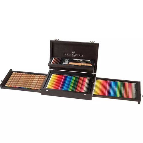 Faber Castell Color Pencils - Art and Graphic Polychromos Artist, 125 Pieces / 110085 - Faber-Castell - Modalova